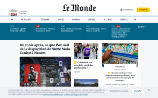 Monde (Le) – Livres