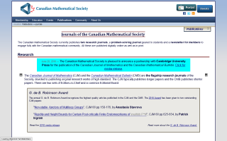 Canadian Journal of Mathematics