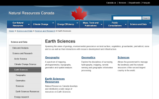 Remote Sensing in Canada (CCRS)