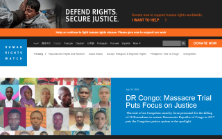 Human Rights Watch – South Africa
