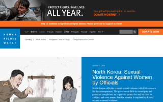 Human Rights Watch – South Korea