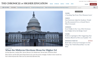 Chronicle of Higher Education